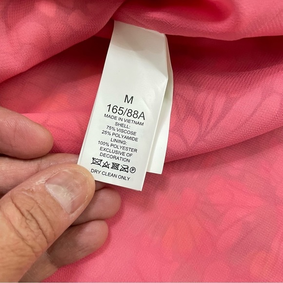 Kate Spade Mainline Floral Dots Burnout Blouse size M - Picture 9 of 12